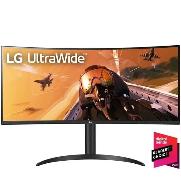 LG 34" Curved UltraWide QHD Monitor
