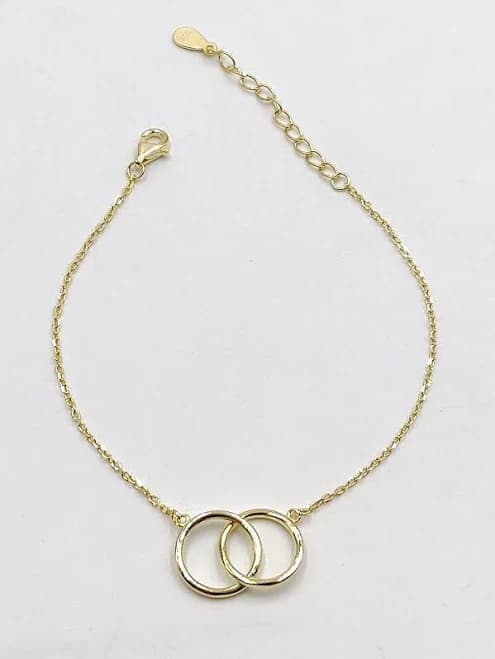 14 K Gold Adjustable Chain Friendship Bracelet