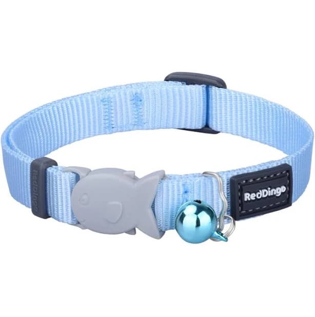 Red Dingo Classic Pastel Nylon Breakaway Cat Collar