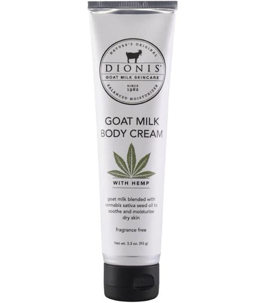 Dionis Goat Milk Body Cream with Hemp