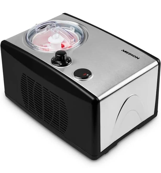 MEDION MD 18387 Compressor ice cream maker 1.5 L 150 W Black