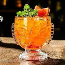 MLKLDOU 2PCS Tiki Glass Cocktail Cups - 15oz Martini Glasses Bar Glasses，Wine Glasses Cocktail Drinkware Cups for Home Party Bar Whiskey Beer Iced Coffee Cups Glassware : Buy Online at Best Price