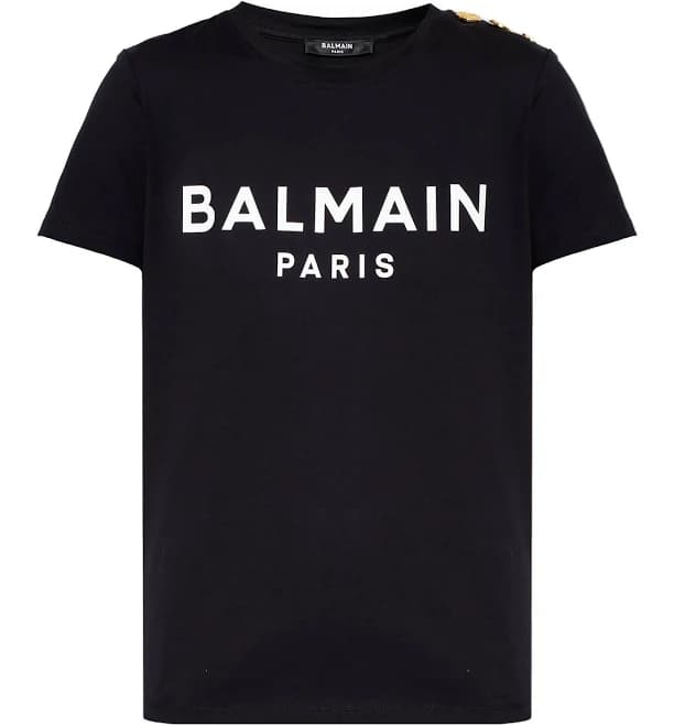 Balmain Women's Logo print T-Shirt