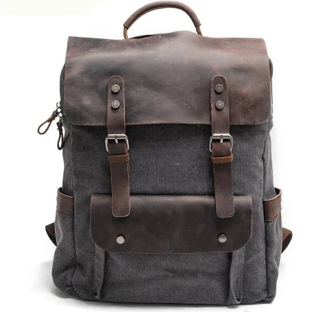 Eiken Shop Vintage Canvas Backpack