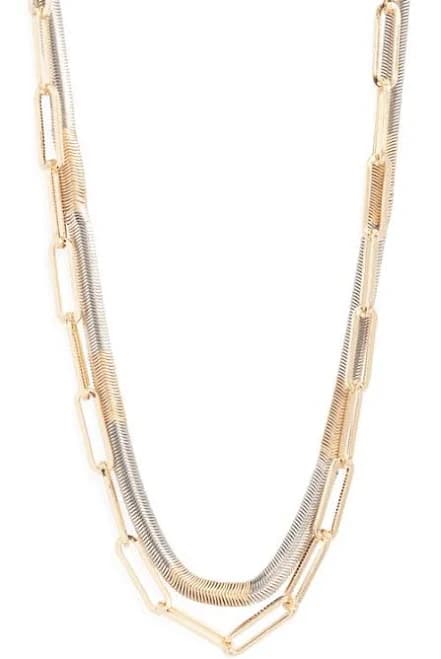 Nordstrom Layered Chain Necklace
