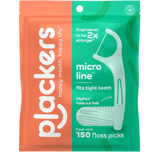 Plackers Micro Line Dental Floss Picks