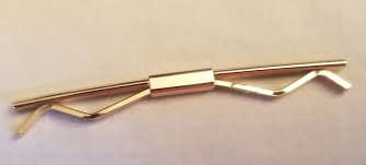 Vintage Collar Bar Mid Century Collar Clip ANSON Collar Stay slide on | eBay