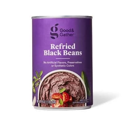 Good & Gather Refried Black Beans