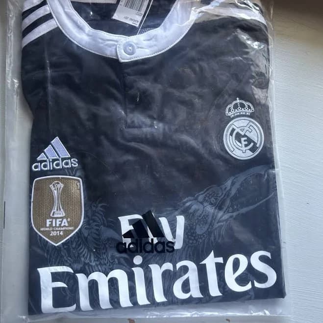 Real Madrid Third 14/15 Jersey Size L Ronaldo 7 Champions League