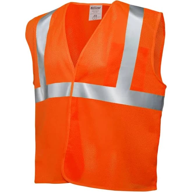 Jorestech High Visibility Reflective Safety Mesh Vest with Pocket