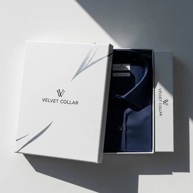 Printed White Shirt Boxes