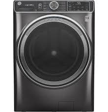 GE® 5.0 cu. ft. Capacity Smart Front Load ENERGY STAR® Steam Washer with SmartDispense™ UltraFresh Vent System with OdorBlock™ and Steam - GFW850SPNDG - GE Appliances