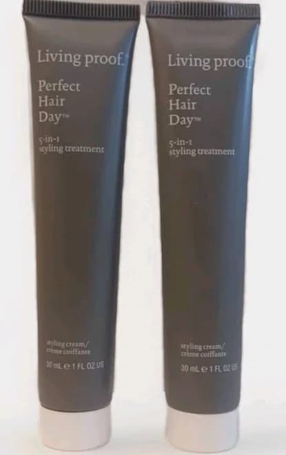 2x Living Proof Perfect Hair Day 5-in-1 Styling Cream Treatment 30