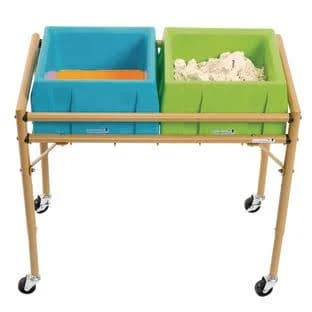 Excellerations 2 Station Sensory Sand Table with Lids