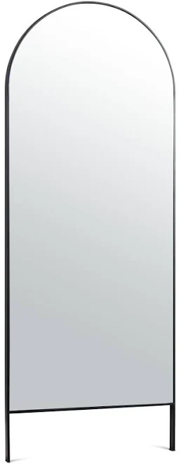 City Furniture - Modern Ibai Black Floor Mirror