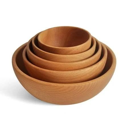 Bamboo Wood Salad Bowl