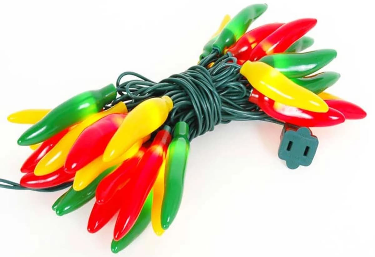 Novelty Lights Chilli Pepper Mini Light Set