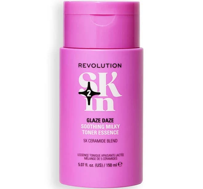 Revolution Skin Glaze Daze Ceramide Soothing Milky Toner Essence