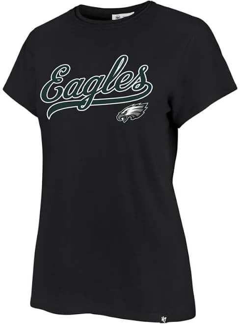'47 Women's Philadelphia Eagles Tail Sweep Frankie T-Shirt