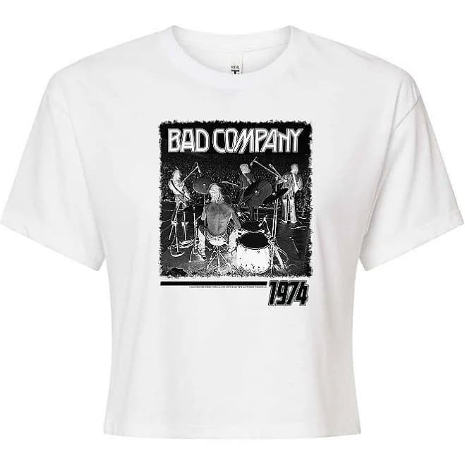 Bad Company Girls' 1974 Cropped Graphic Tee
