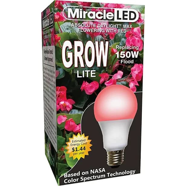 Miracle LED Ultra Grow LED Plant Light Bulb