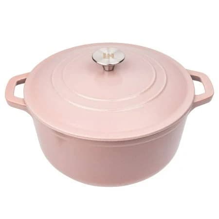 Lexi Home Enameled 6 Qt. Cast Iron Dutch Oven