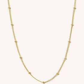 Dainty Satellite Chain Necklace