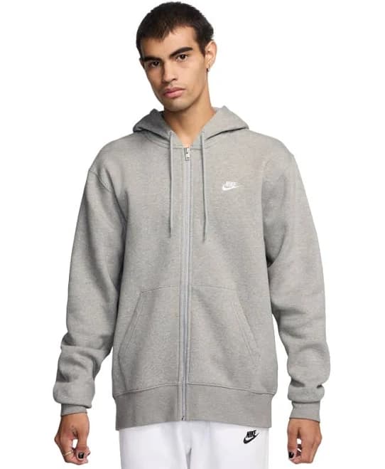 Nike Men's Club Full-Zip Fleece Hoodie