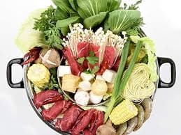 Amazon.com: Shabu Shabu Electric Stainless Steel 2 way Hot Pot (4.5Q) : 居家與廚房