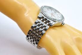 Silver Tone With Crystals, Womens Fashion Watch - Etsy