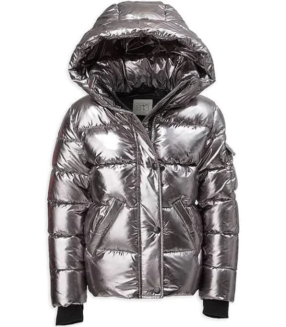 S13 Kids' Ella Metallic Quilted Jacket