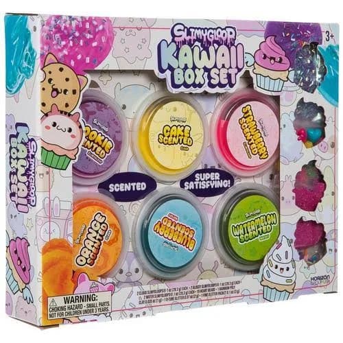 Kawaii Cupcake SlimyGloop Set