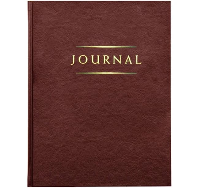 Classic Hardcover Journal Burgundy