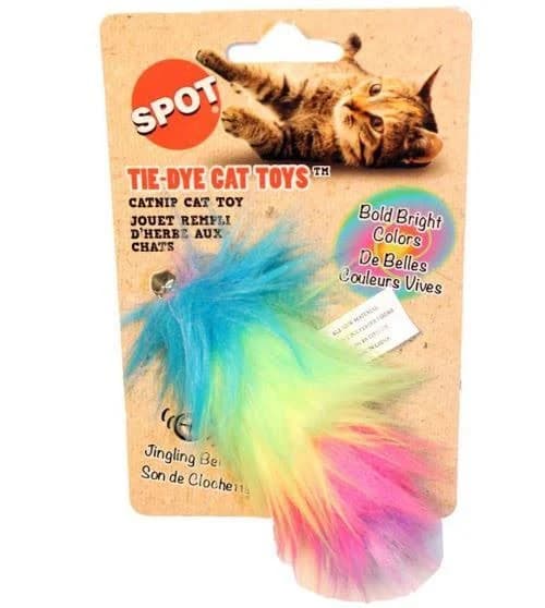 Ethical Cat Tie Dye Plush Cat Toy
