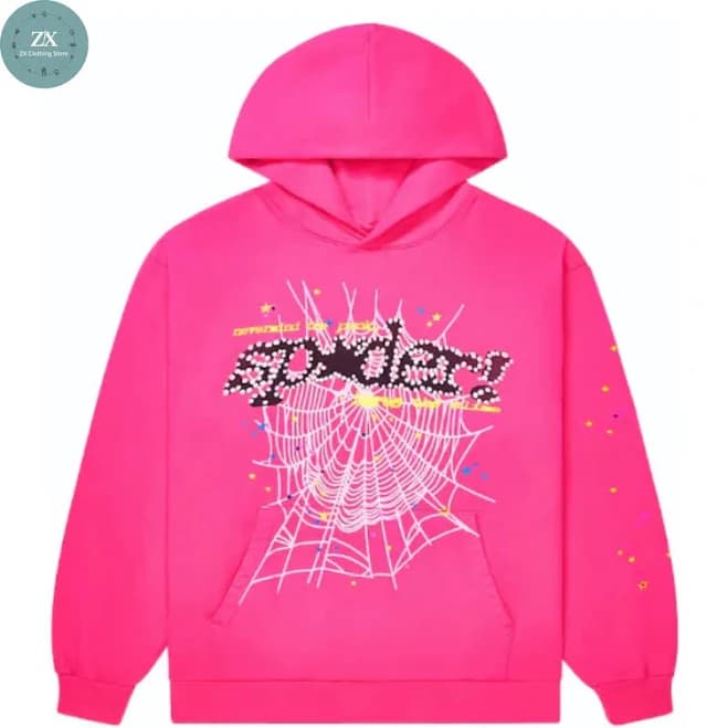 Retro Y2k Spider Web Graphic Hoodie
