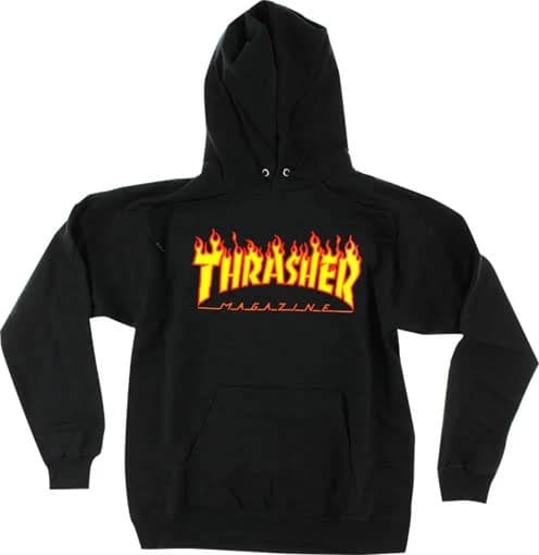 Thrasher Flame Logo Hood