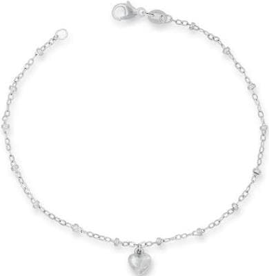 James Avery 14K Gold Heart Drop Bracelet