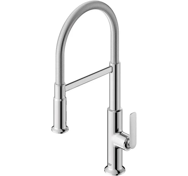Sonner 20 in. Single Handle Pull Down Sprayer Kitchen Faucet