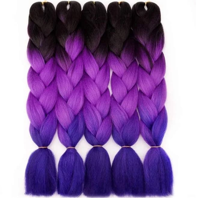 5 Pack Ombr Braiding Hair