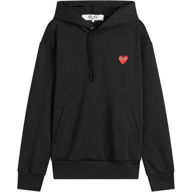 Heart-logo Cotton Hoodie - Comme des Garcons Play - Man