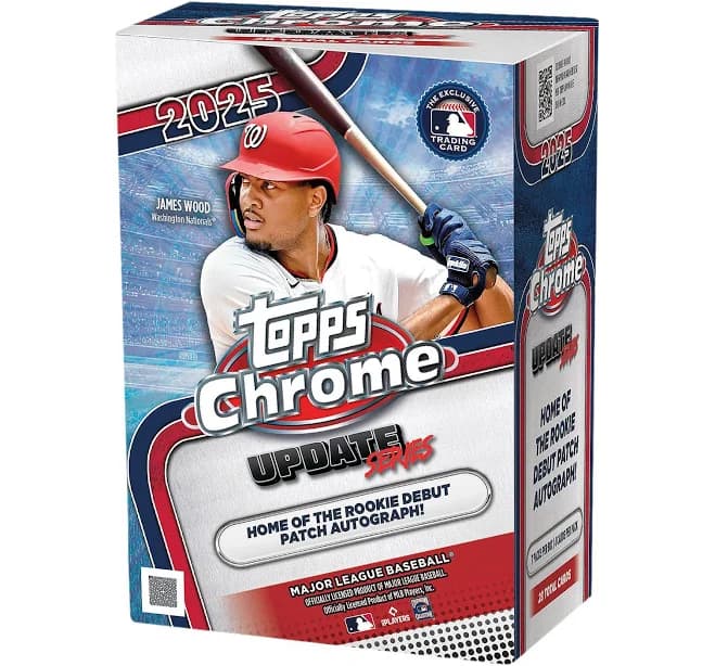 2025 Topps Chrome Baseball Update Series Value Box | Multi-Color | Men's Size Onesize