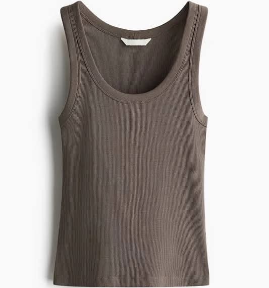 H&M Ladies Ribbed Tank Top