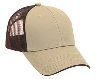 Deluxe Low Profile Mesh Snapback Trucker Hat