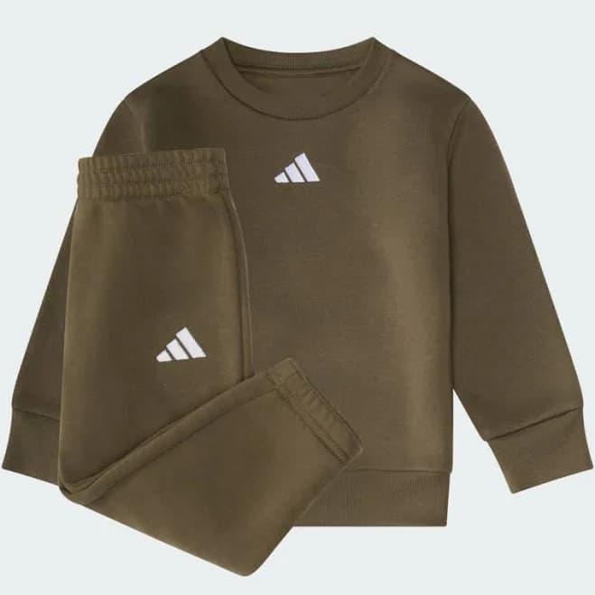 adidas Kids Essentials 2-Piece Fleece Pullover & Jogger Set