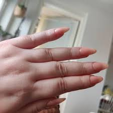 Long Almond Coffin Nail Tips: Natural Matte, 150 Pc - Etsy Denmark