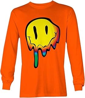 Melting Smile Face - Psychedelic Drug Acid Unisex Long Sleeve Shirt