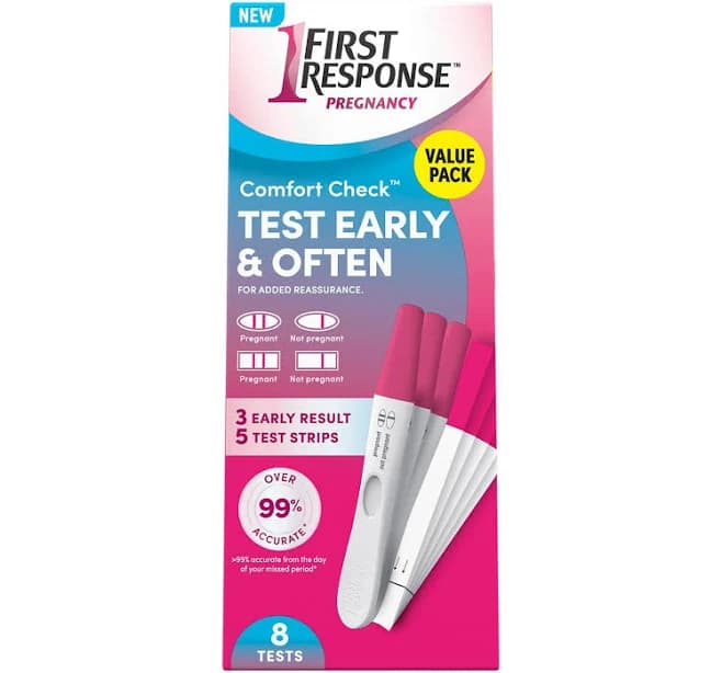 First response Comfort Check Pregnancy Test