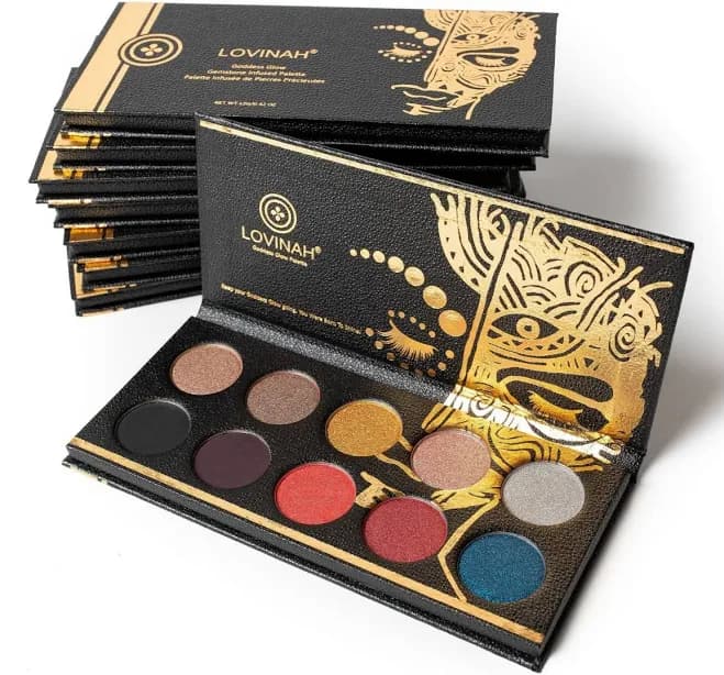 Lovinah Skincare Goddess Glow Gemstone Palette