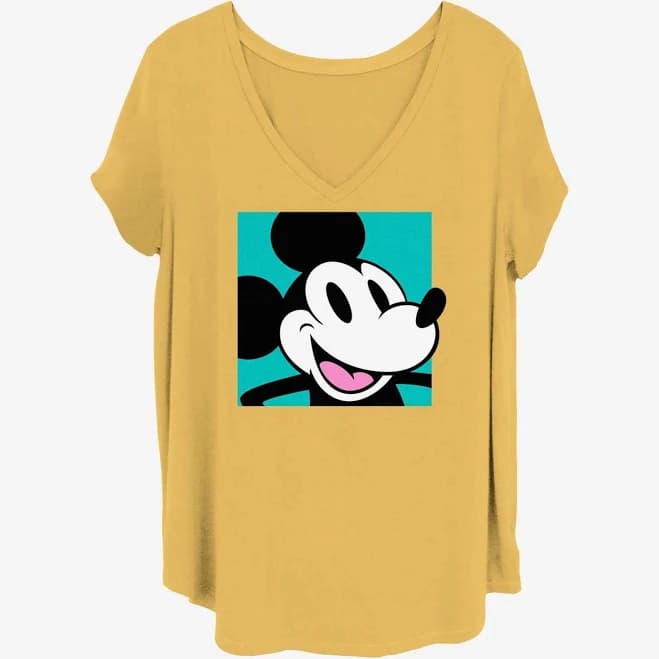 Disney Plus Size Mickey Mouse Graphic T-Shirt