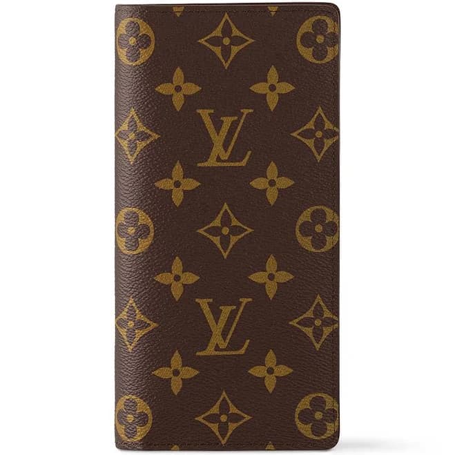 Louis Vuitton Monogram Canvas Brazza Continental Wallet
